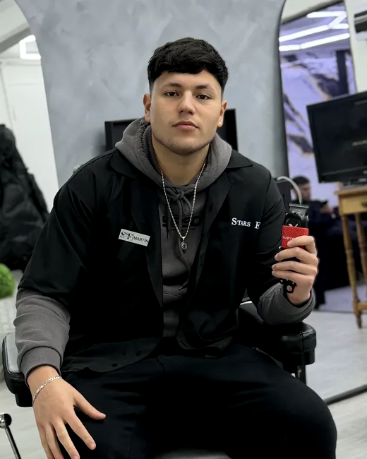 Martín, barbero